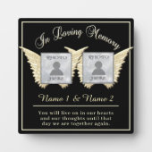 Dubbele herinnering fotoplaat (Voorkant)