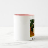 Dubbele Hibiscus Tweekleurige Koffiemok (Center)