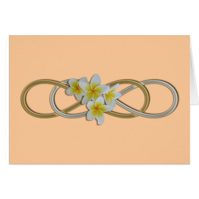 Dubbele Infinity BiColor Frangipani (Voorkant Horizontaal)