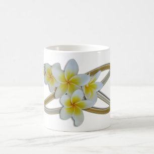 Dubbele Infinity BiColor Frangipani Koffiemok