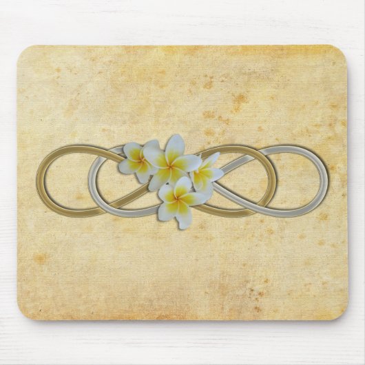 Dubbele Infinity BiColor Frangipani Muismat (Voorkant)
