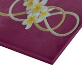 Dubbele Infinity BiColor Frangipani Snijplank (Hoek)