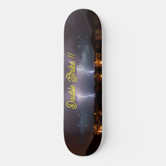 Dubbele inslag !! persoonlijk skateboard (Voorkant)
