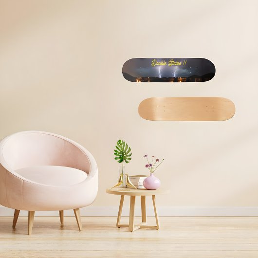 Dubbele inslag !! persoonlijk skateboard