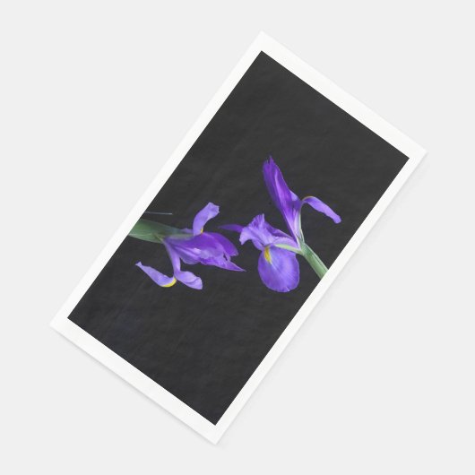 Dubbele Iris Party servet (Hoek)