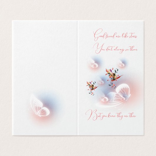 Dubbele kaart (Buitenkant ongevouwen)