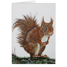 Dubbele kaart Eekhoorn.