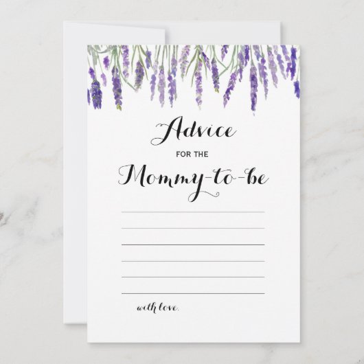 Dubbele kant- 2 Baby shower spelletjes- Hoe oud |  Kaart (Achterkant)