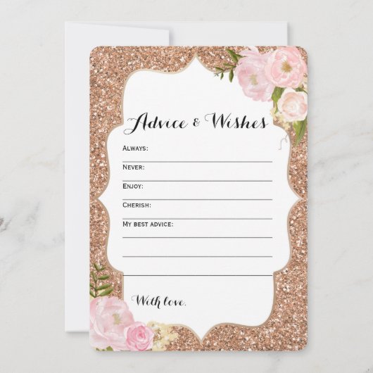 Dubbele kant - 2 Bruidsfeest Spelletjes Tas | Wens Kaart (Achterkant)