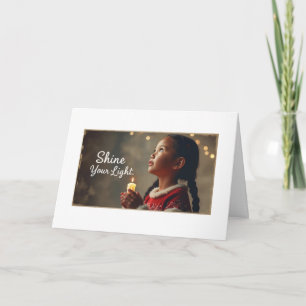 Dubbele kerst wenskaart kaart