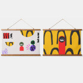 Dubbele Kismet Hangend Wandkleed (Dubbel)