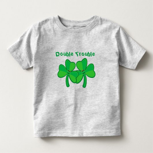 dubbele klaver kinder shirts (Voorkant)