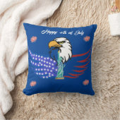 Dubbele kleur 4 juli Speciale Sierkussennen Kussen (Deken)