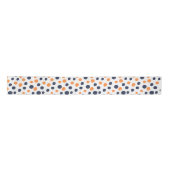 Dubbele kleurenpolaire dots Satin Ribbon Satijnen Lint (Voorkant)