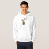 Dubbele koekjes in melk hoodie (Voorkant volledig)