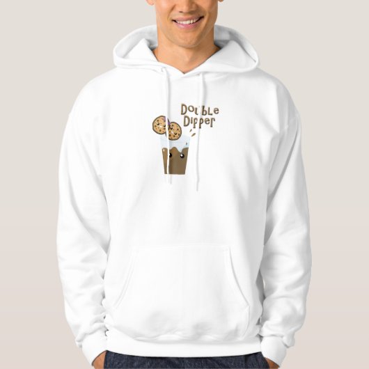 Dubbele koekjes in melk hoodie (Voorkant)