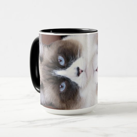 Dubbele koffie-Mok Mok (Voorkant links)