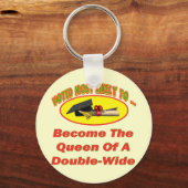 Dubbele koningin sleutelhanger (Voorkant)