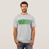 Dubbele lange hoes van de bemanning (bevestigd) t-shirt (Voorkant volledig)