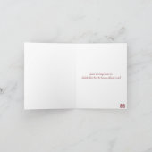 Dubbele Lanternen Trouwkaarten met Dankbetuiging Bedankkaart (Binnen)