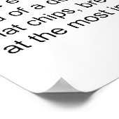 Dubbele leesdefinitie poster (Hoek)