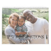 Dubbele lettertype | Foto 2023 Kalender (Hoes)