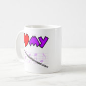 Dubbele lezen koffiemok (Voorkant links)