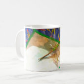 Dubbele libellen koffiemok