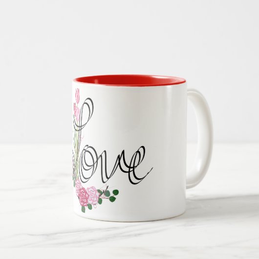 Dubbele liefde Mok Valentijns (Voorkant rechts)