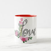 Dubbele liefde Mok Valentijns (Center)