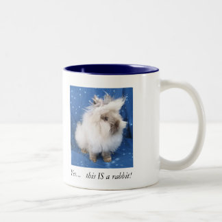 Dubbele Lionhead-mok Tweekleurige Koffiemok