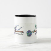 Dubbele Logo NYC Crochet Guild Mok (Midden)