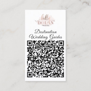 Dubbele Logo QR-code Visitekaartje