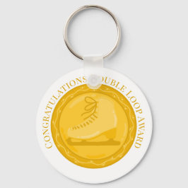 DUBBELE LOOP GUNSTIGE ijsvorming Speciale prestati Sleutelhanger