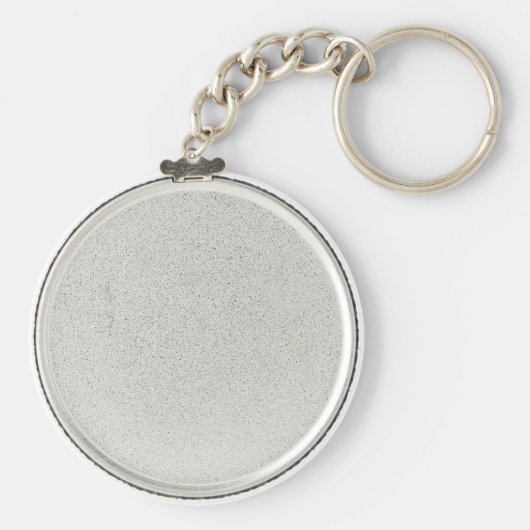 DUBBELE LOOP GUNSTIGE ijsvorming Speciale prestati Sleutelhanger (Achterkant)