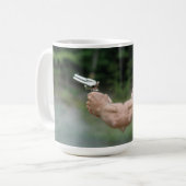 Dubbele loop mok! koffiemok (Voorkant links)