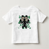 Dubbele Luck Leprechaun Kinder Shirts (Voorkant)