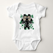 Dubbele Luck Leprechaun Romper (Voorkant)