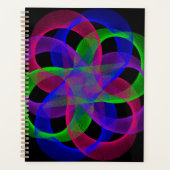 Dubbele Lus Mesh Geometrische Spiraal Planner (Voorkant)