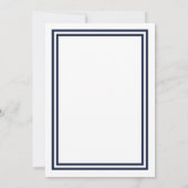 Dubbele marinemacht - Weddenschap Kaart (Achterkant)