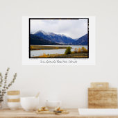 Dubbele meren onder La Plata Peak, Colorado Poster (Keuken)