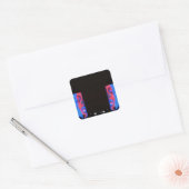 ~ Dubbele Miami/Sobe Sticker zien die IT AANPASSEN (Envelop)