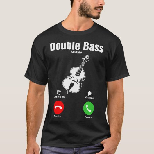 Dubbele mobiele T-shirt (Voorkant)