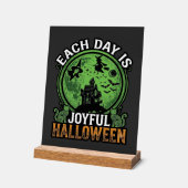 Dubbele Moeite Problemen Heks Pompoen Halloween Sp Acryl Bord (Hoek)