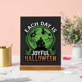 Dubbele Moeite Problemen Heks Pompoen Halloween Sp Acryl Bord (Huwelijk)