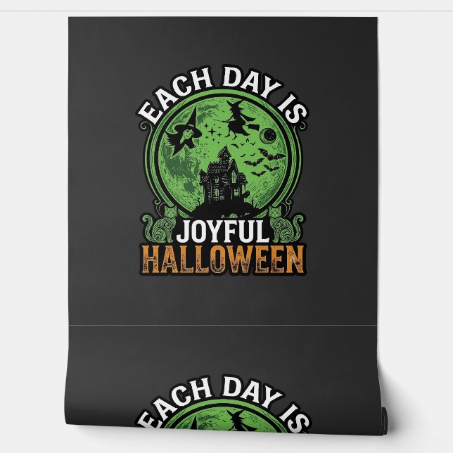 Dubbele Moeite Problemen Heks Pompoen Halloween Sp Behang (Afrollen)