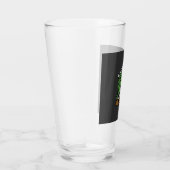 Dubbele Moeite Problemen Heks Pompoen Halloween Sp Glas (Rechts)