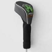 Dubbele Moeite Problemen Heks Pompoen Halloween Sp Golfheadcover (Schuin)