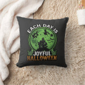 Dubbele Moeite Problemen Heks Pompoen Halloween Sp Kussen (Deken)