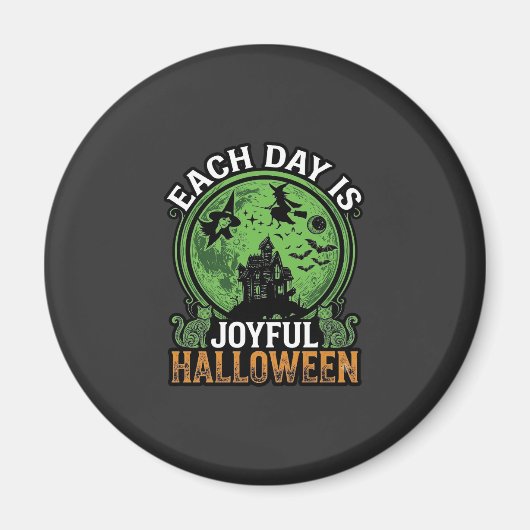 Dubbele Moeite Problemen Heks Pompoen Halloween Sp Magneet (Voorkant)